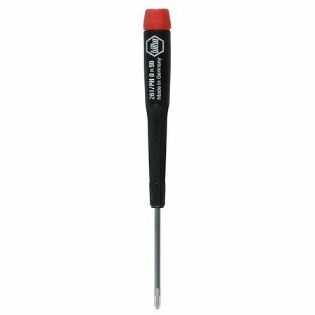 WIHA Phillips Screwdriver with Precision Handle, 0 x 50mm 96105